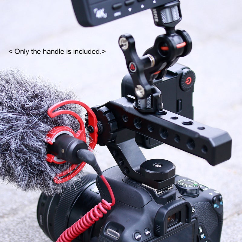 Universal Camera Cold Shoe Handle Black  - Image 2