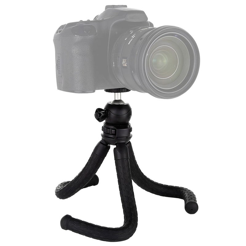 Flexible Hose Sponge Octopus Tripod Black  - Image 3