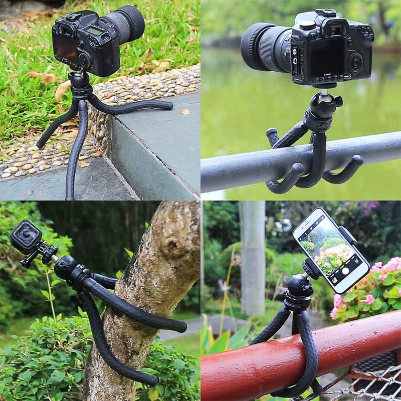 Flexible Hose Sponge Octopus Tripod Black  - Image 4