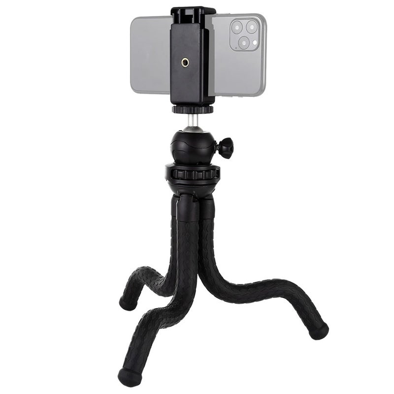Flexible Hose Sponge Octopus Tripod Black  - Image 5