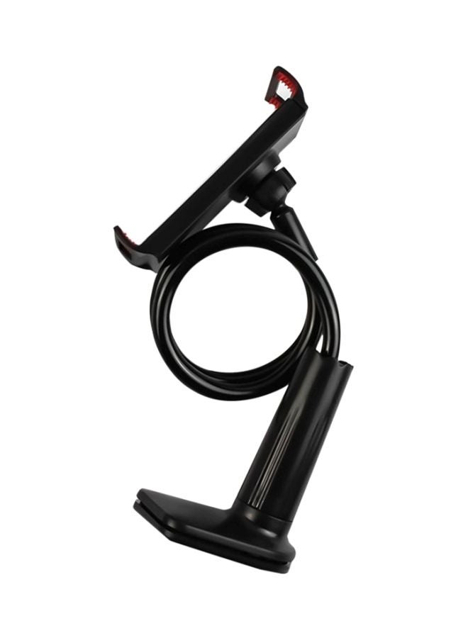 Generic Flexible Desktop Mobile Phone Holder Stand Black  - Image 1