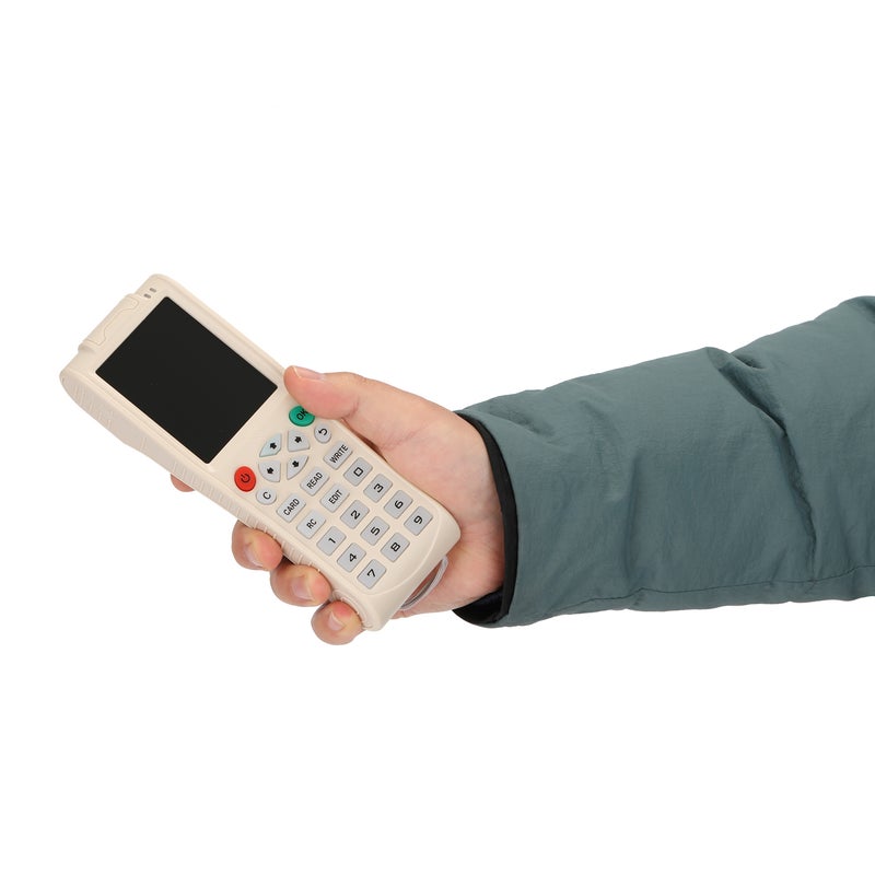 جهاز Icopy 3 مع وظيفة فك تشفير كاملة، آلة مفتاح بطاقة ذكية RFI-D Rfc كوبير IC/I-D رمادي 22.50x6.20x15.00سم  - Image 3