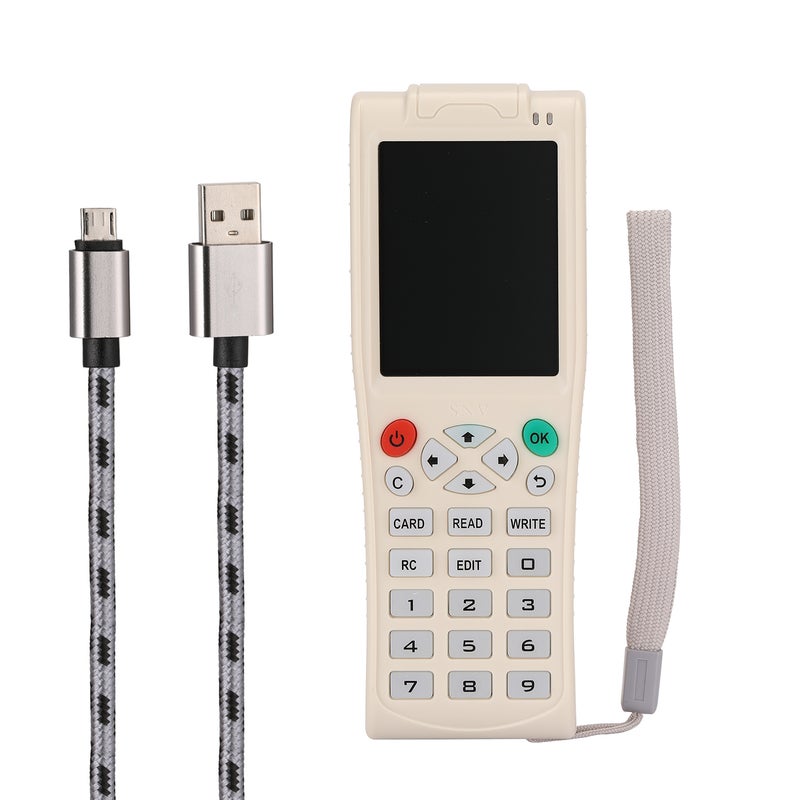 جهاز Icopy 3 مع وظيفة فك تشفير كاملة، آلة مفتاح بطاقة ذكية RFI-D Rfc كوبير IC/I-D رمادي 22.50x6.20x15.00سم  - Image 4