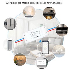 Generic Basic Smart Remote Control Wifi Switch White 9.00x3.10x4.30cm  - Image 4