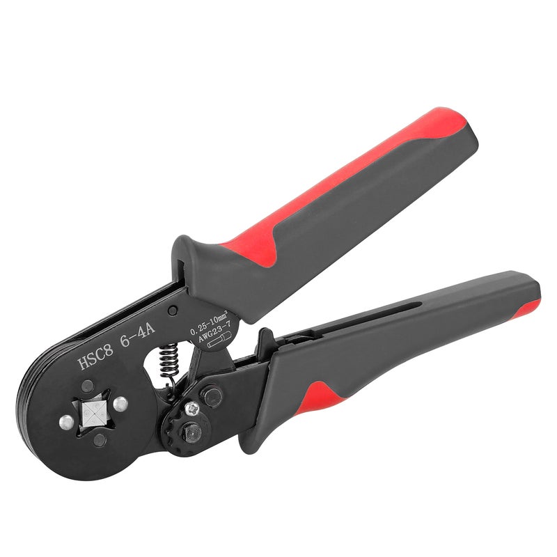 Kit High Hardness Crimper Plier With 1200 Piece Wire Ferrules Crimp Ends Terminal Black 21.50x6.10x11.60cm  - Image 1