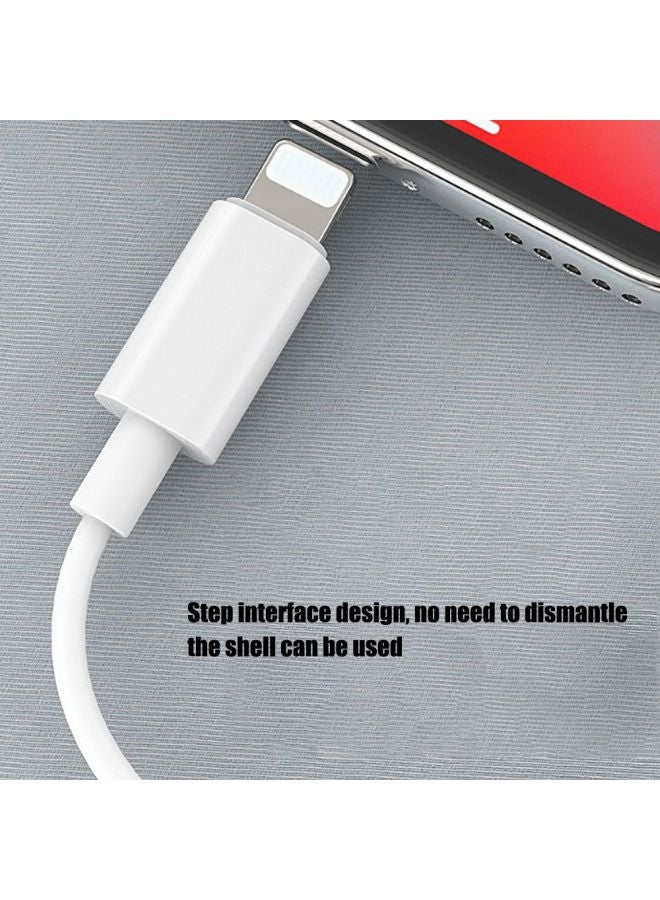 Audio Splitter Adapter For Apple iPhone White - Image 3