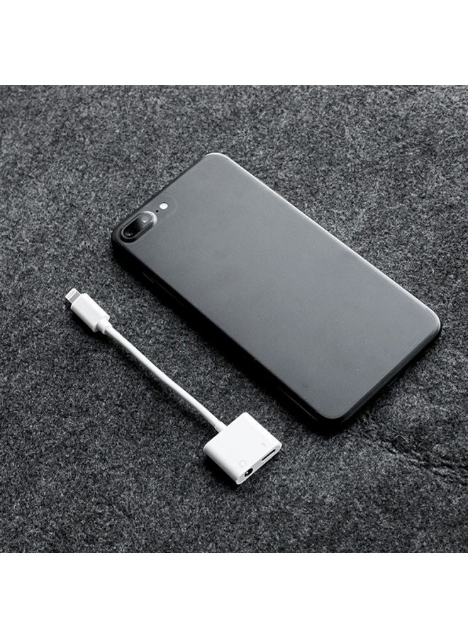 Audio Splitter Adapter For Apple iPhone White - Image 5