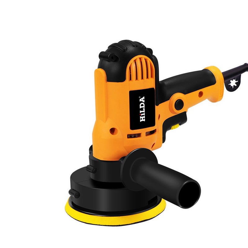 Generic 220V 700W Portable Car Polisher Sealing Glaze Machine Orange 26.00x13.00x21.00cm  - Image 2