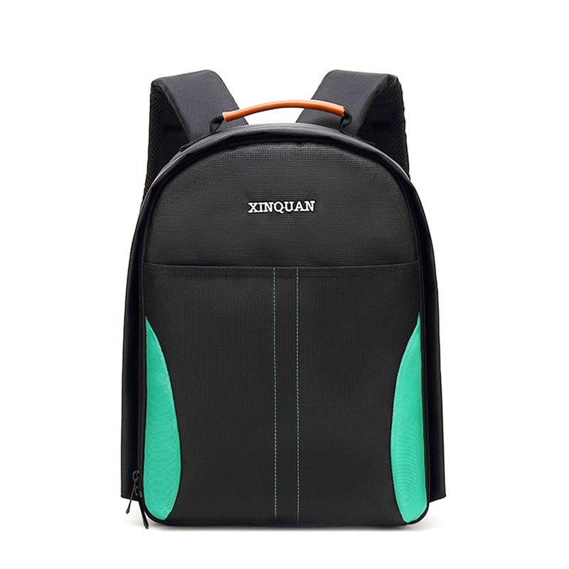 Camera Backpack DSLR Waterproof Scratchproof Bag Photo Video Travel Outdoor Case Hiking Green  - Image 4