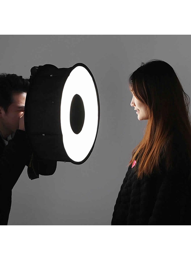 Round Style Softbox Black
