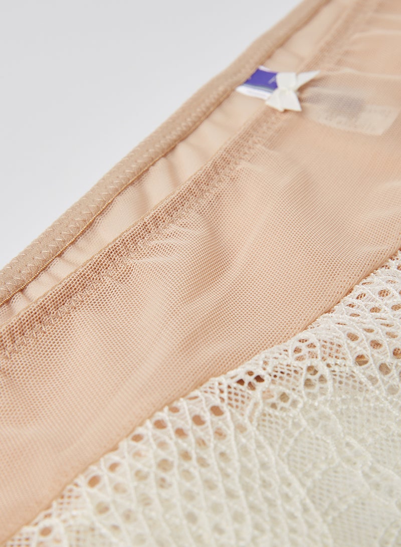PARFAIT - Sheer Hipster Briefs Bare w Ivory - Image 1