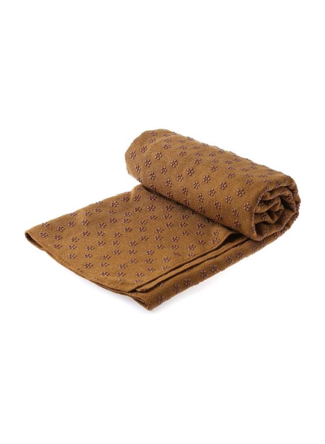 Generic Plum Blossom Printed Non-Slip Yoga Towel 183x63cm - Image 2