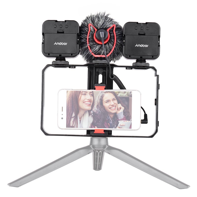 ANDOER Smartphone Video Cage Kit Black  - Image 5