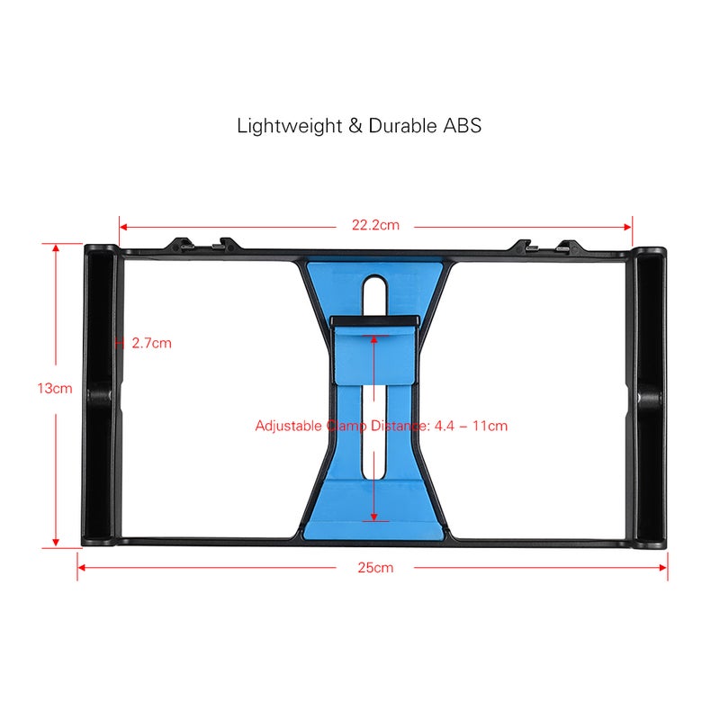 ANDOER Smartphone Film Making Grip Bracket Holder Black/Blue  - Image 4