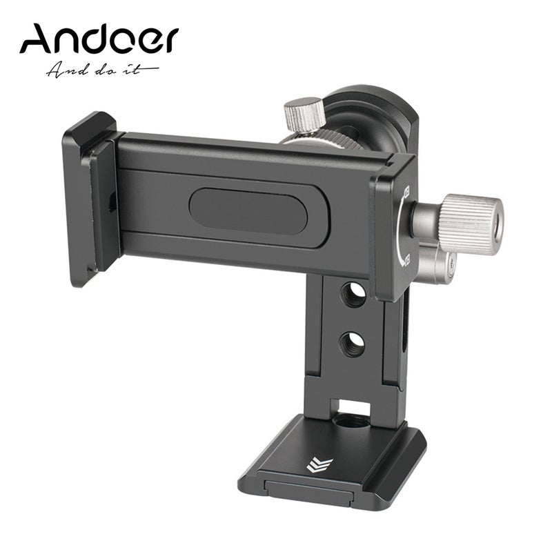 ANDOER Smartphone Holder Clamp Black - Image 1