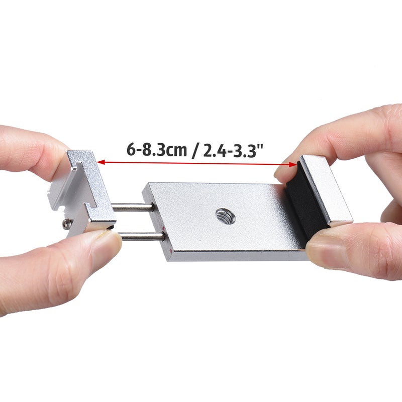 ANDOER Smartphone Holder Clip Silver - Image 3