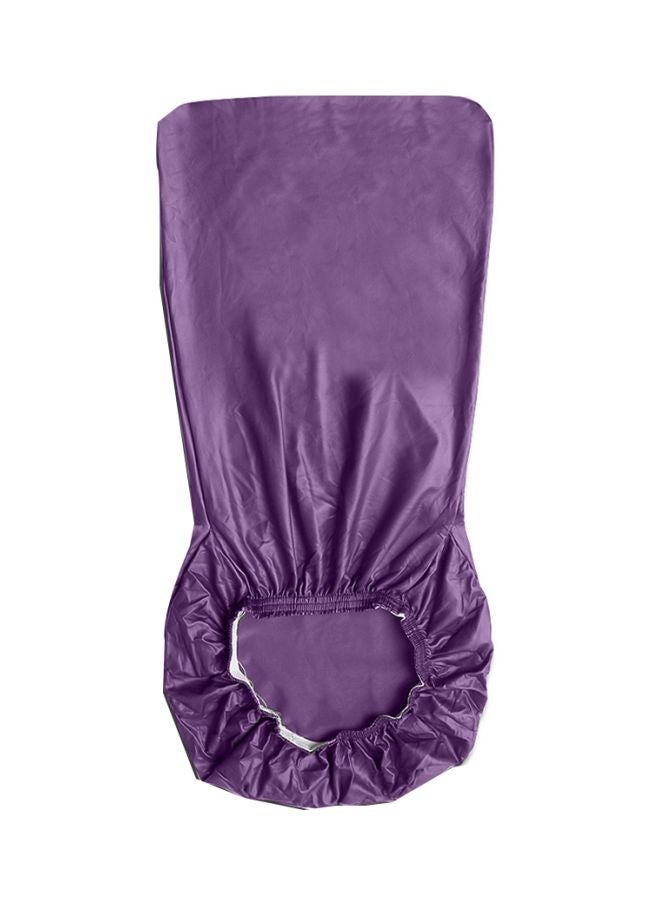 4-Piece Decorative Chair Cover Set Purple - Image 1