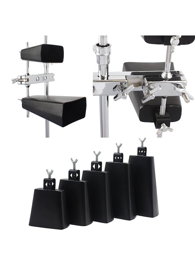 Generic - 5-Piece Cowbell Percussion Musical Instruments Set - Image 1