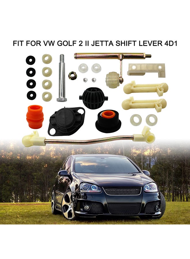 Generic - Gear Selector Repair Kit Manual Transmission Circuit Fit for VW Golf 2 II Jetta Shift lever 4D1 - Image 1