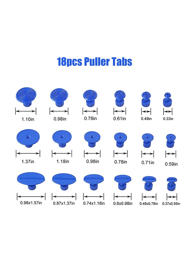 Generic Tools Paintless Dent-Repair Dent Puller Kit Dents Removal Slide Hammer Glue Sticks Reverse  - Image 2