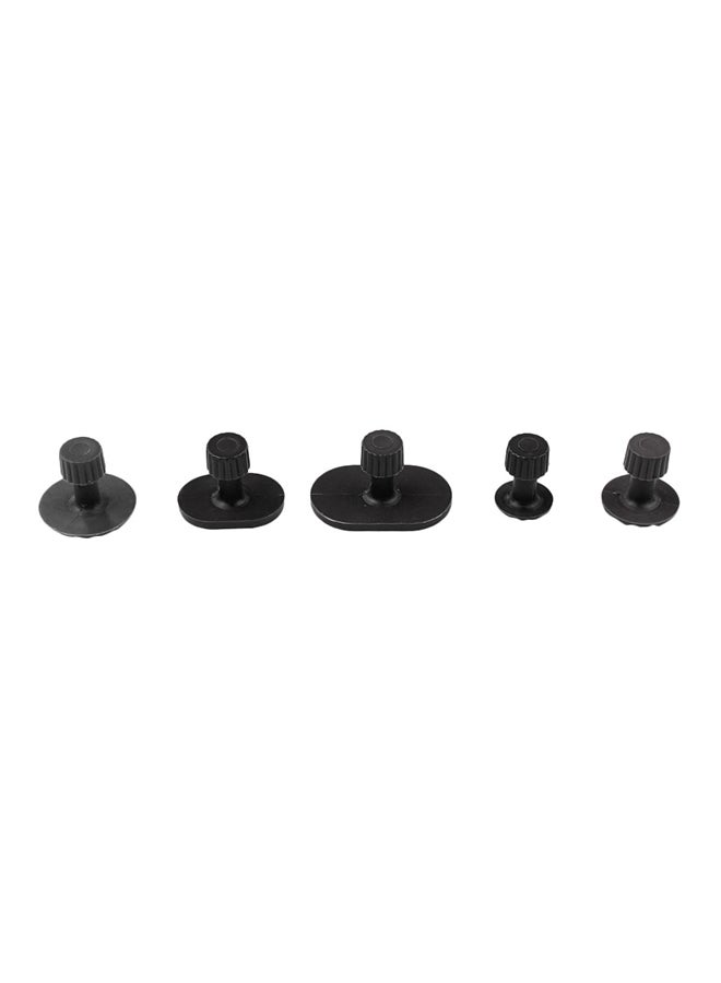 30 Pcs Dent Puller Tabs Car Auto Body Dent Repair Tool Accessory Black - Image 3