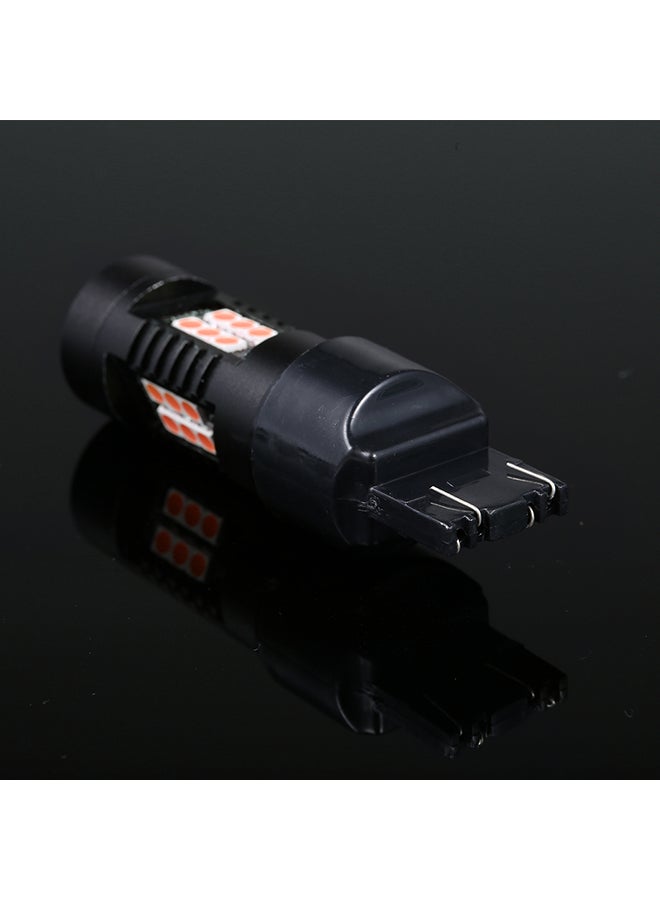 Generic - 2Pcs LED Bulb Lights Auto Lamp Bulbs Car Light 7443 Red - Image 1
