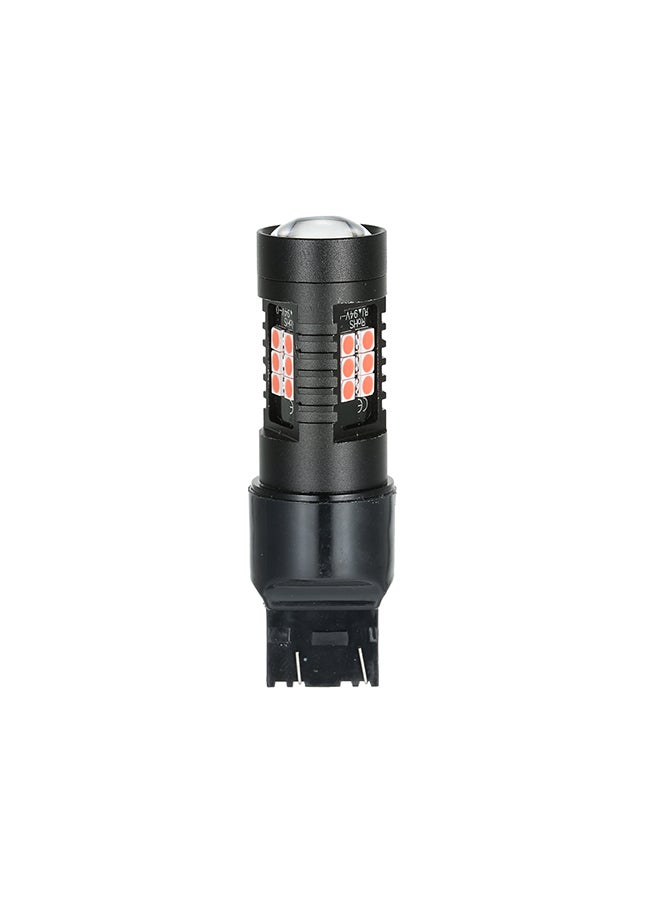 Generic 2Pcs LED Bulb Lights Auto Lamp Bulbs Car Light 7443 Red  - Image 5