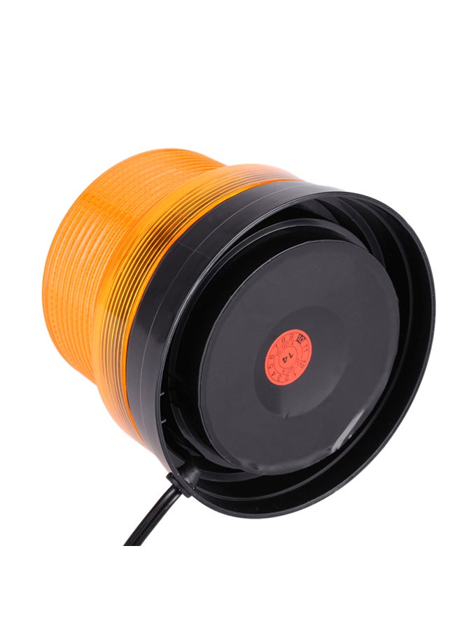 Generic TIROL High Power LED Car Vehicle Amber Single Flash Warning Light with Magnetic Mount Beacon Strobe Emergency Alarm Lamp  - Image 2