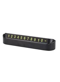 Generic Car Temporary Parking Card Auto Stickers Phone Number Parking Plate Car Accessories Drawer Style Car Styling Toggle Switch  - Image 5