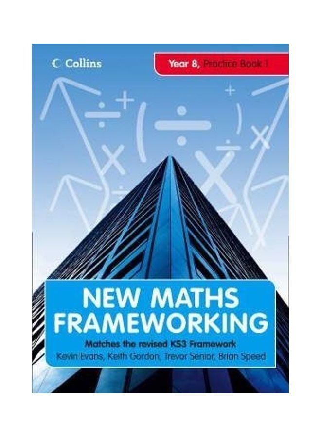 New Maths Frameworking Practice 8.1 Paperback English by Kevin Evans - 1/3/2018  - Image 1