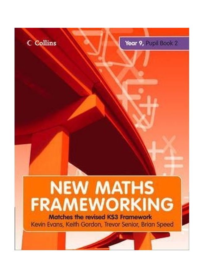 Collins New Maths Frameworking Year 9: Pupil Book 2 Paperback English by Gordon Evans - 01032018 - Image 1