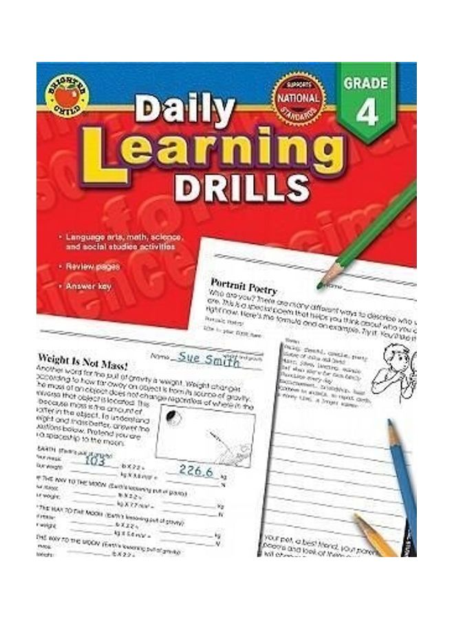 Daily Learning Drills, Grade 4 Paperback English by Brighter Child - 01032018 - Image 2