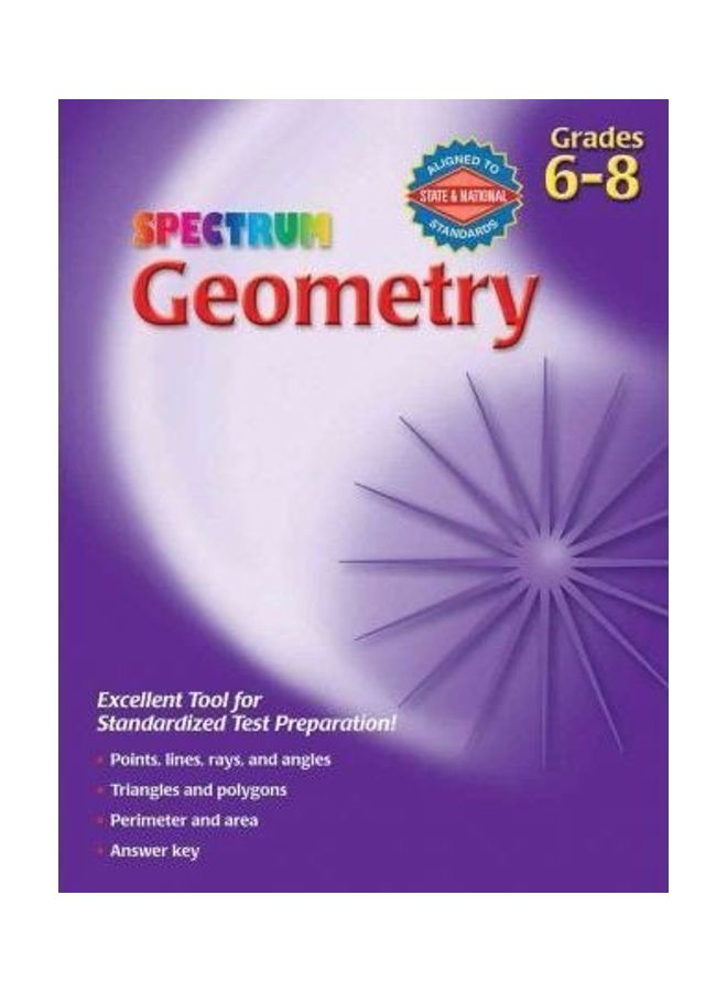 Geometry, Grades 6 - 8 paperback english - 01032018 - Image 1