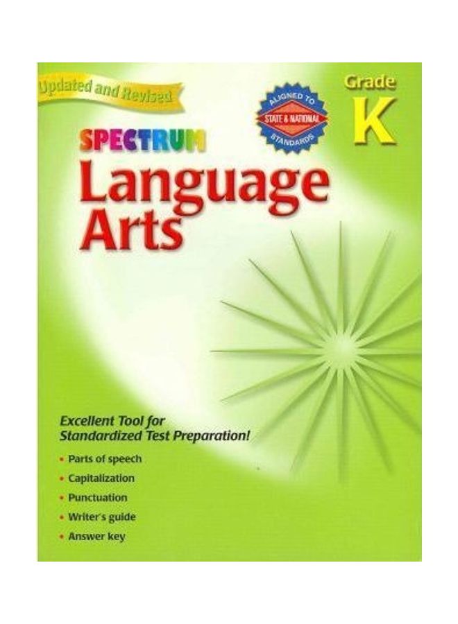Language Arts, Grade K Paperback English by Spectrum - 01032018 - Image 2