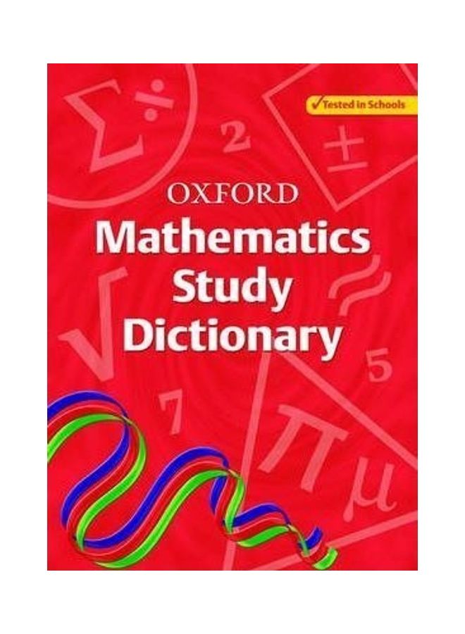 Oxford Mathematics Study Dictionary Paperback English by Frank Tapson - 1/3/2018 - Image 1