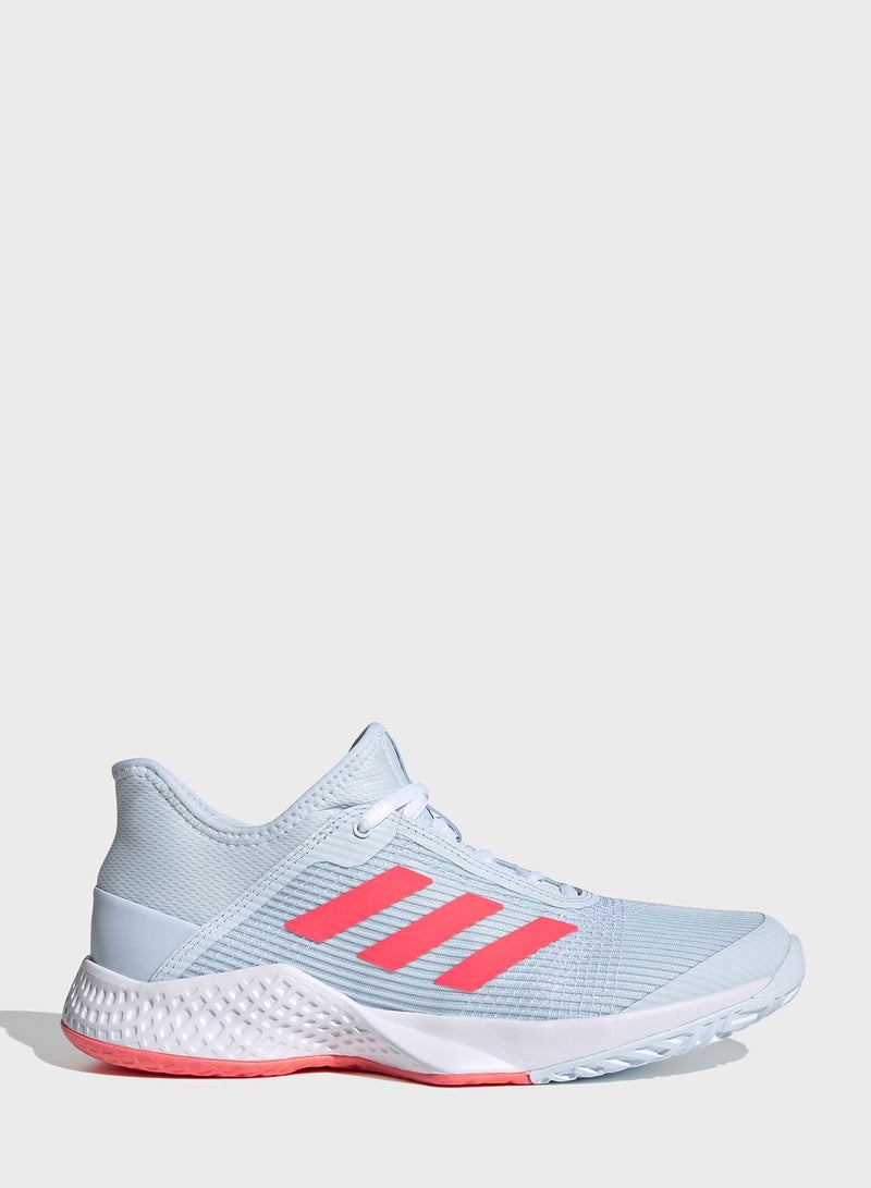 Adidas Adizero Club Sports Tennis Shoes Light Blue  - Image 1