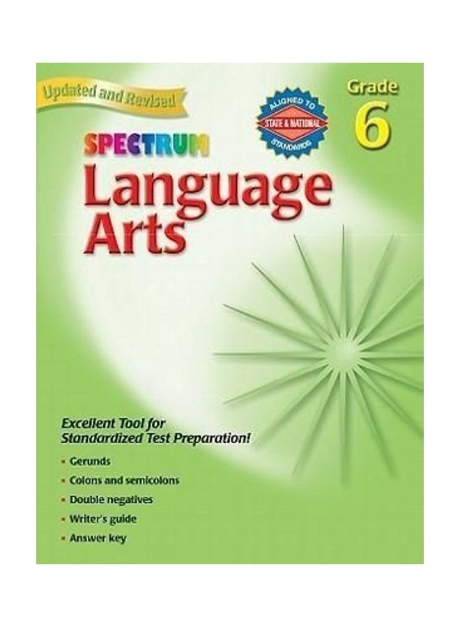 Language Arts, Grade 6 Paperback English by Spectrum - 01032018 - Image 3