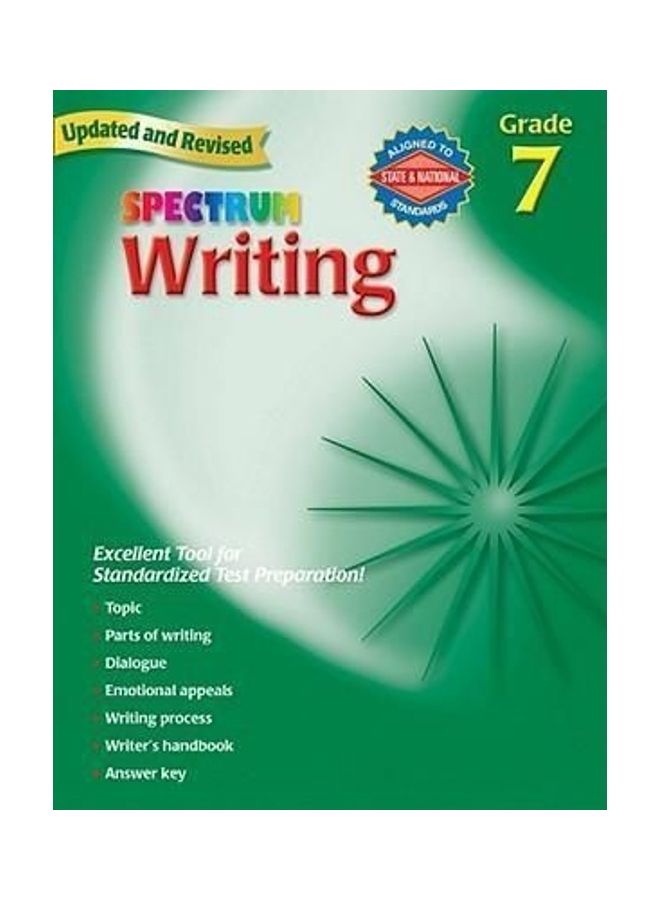 Writing, Grade 7 Paperback English by Spectrum - 01032018 - Image 1