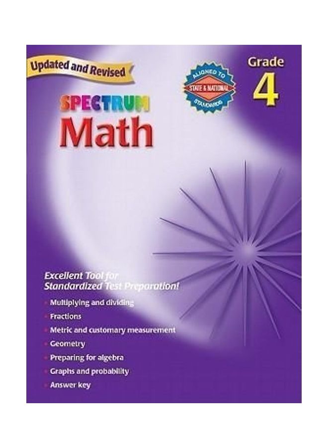 Math, Grade 4 Paperback English by Thomas Richards - 01032018  - Image 3