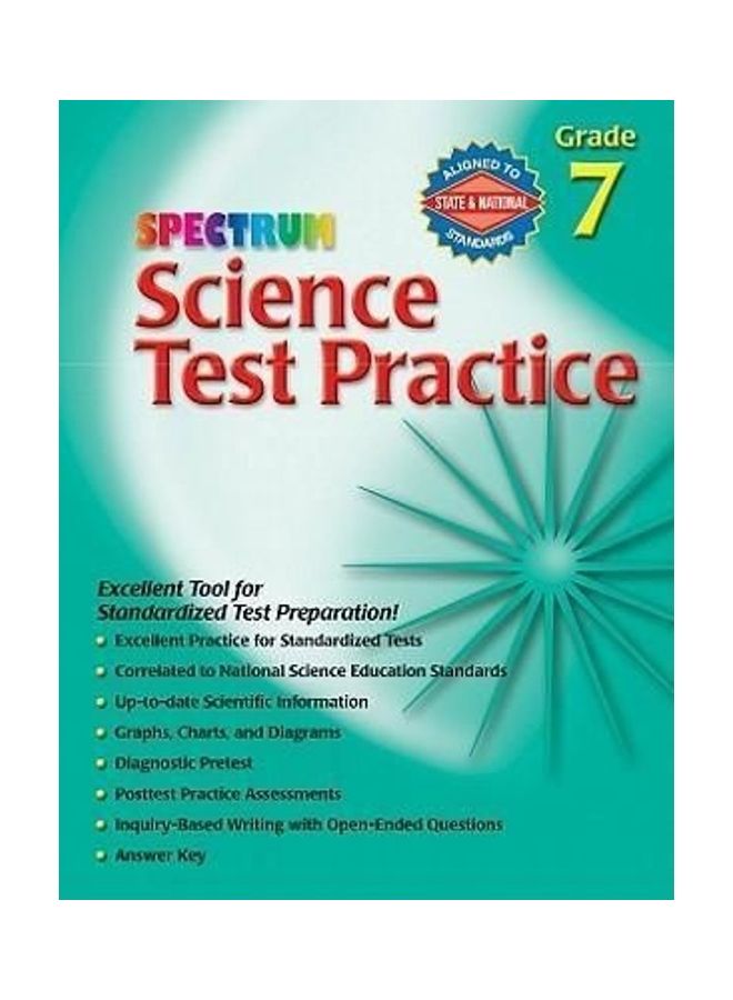 Science Test Practice, Grade 7 Paperback English by Spectrum - 01032018 - Image 3