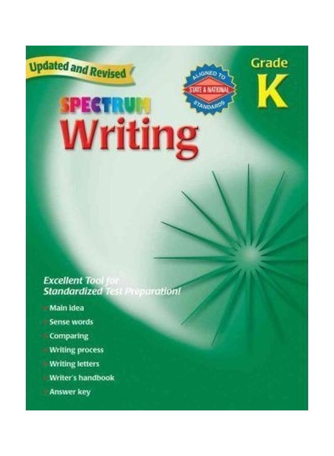 Writing, Grade K Paperback English by Spectrum - 01032018 - Image 3
