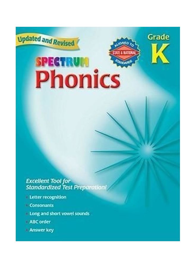 Phonics, Grade K Paperback English by Spectrum - 01032018 - Image 3