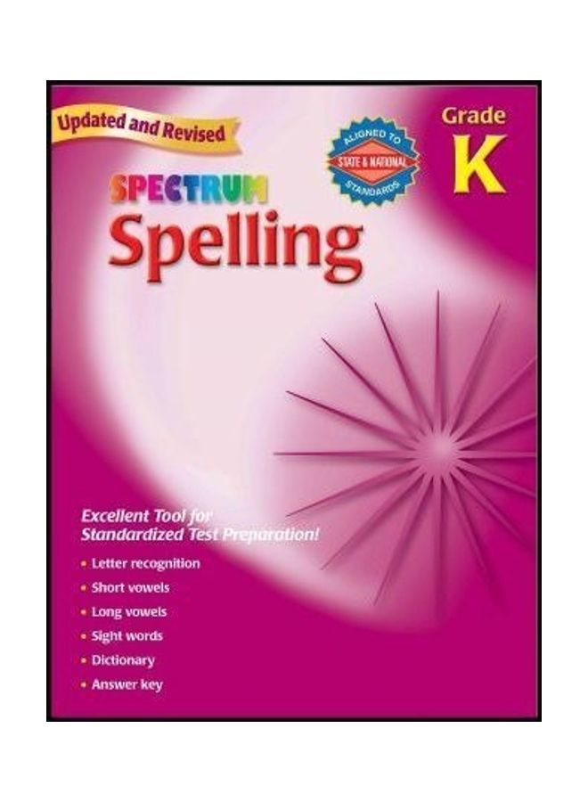 Spelling, Grade K Paperback English by Spectrum - 01032018 - Image 2