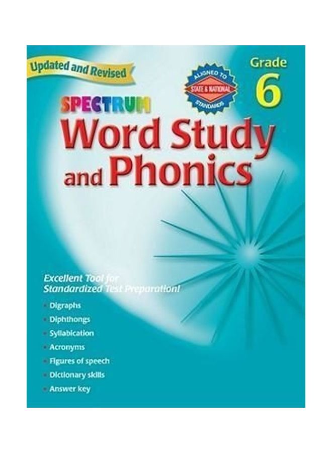 Word Study and Phonics, Grade 6 Paperback English by Spectrum - 01032018 - Image 3