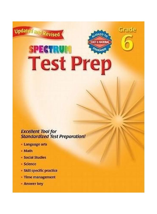 Test Prep, Grade 6 Paperback English by Dale Foreman - 01032018