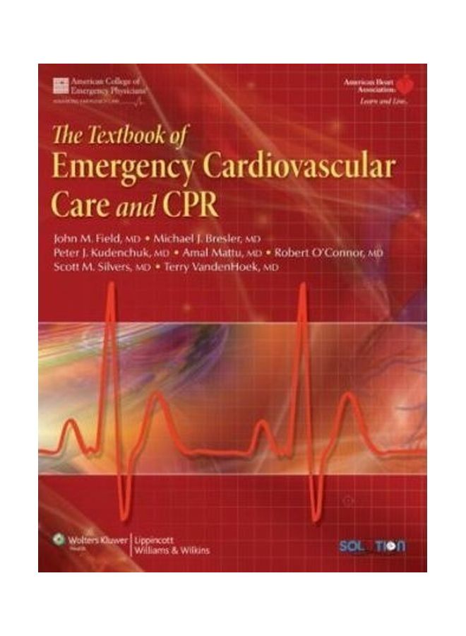 The Textbook of Emergency Cardiovascular Care and CPR Hardcover English by John M. Field - 01032018 - Image 1