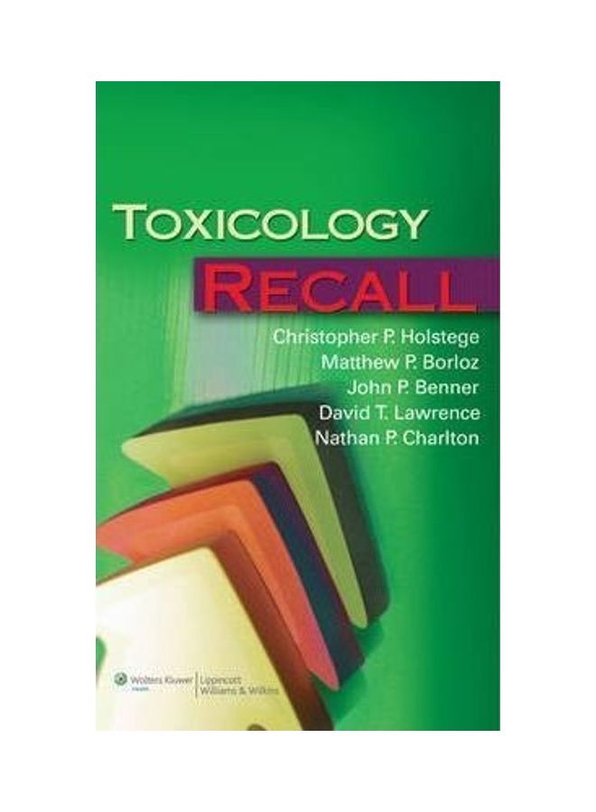 Toxicology Recall Paperback English by Christopher P. Holstege - 01032018 - Image 3