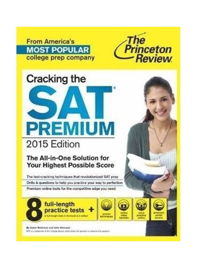 Cracking The Sat Premium Edition With 8 Practice Tests, 2015 Paperback English by Princeton Review - 01032018  - Image 3