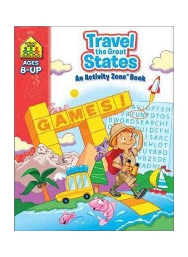 Travel the Great States Deluxe Edition Activity Zone Workbook paperback english - 2019