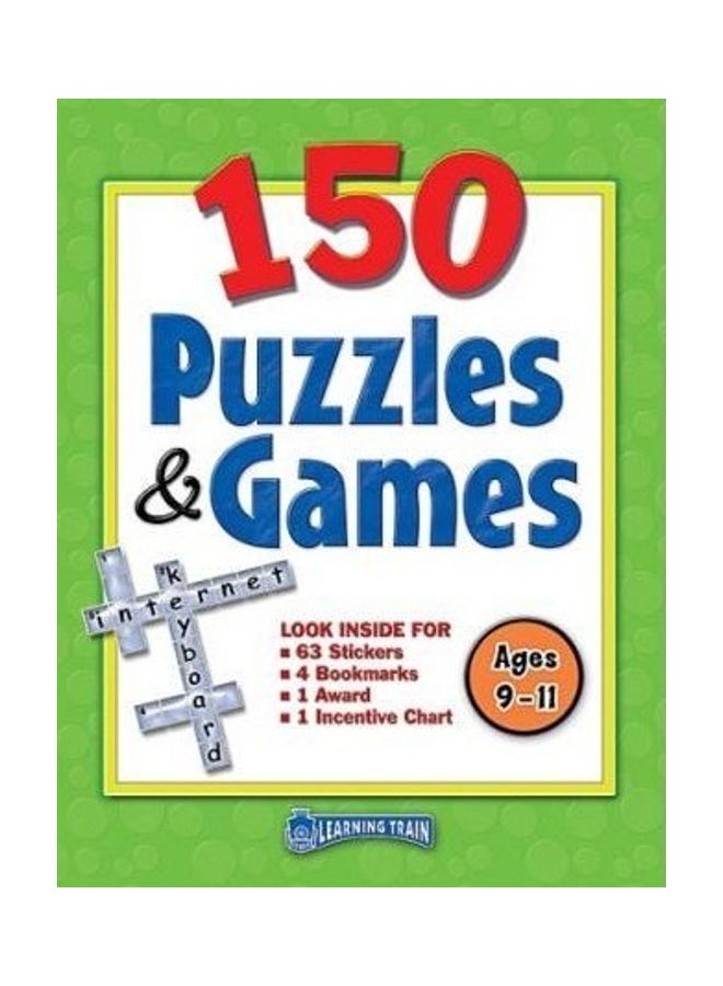 150 Puzzles & Games, Ages 9-11 Paperback by Teacher Created Resources - 01032018 